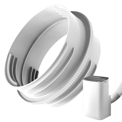 Conector de manguera de aire acondicionado, conector de manguera de 13/15 cm, adaptador de extensión de repuesto para puerta, ventana, garaje, pared de coche