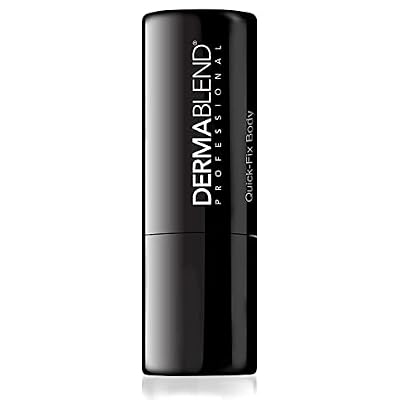 Dermablend Quick-Fix Body Makeup Full Coverage Foundation Stick, Water-Resistant Body Concealer for Imperfections & Tattoos, 0.42 Oz