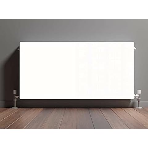 White Toughened Glass Radiator Cover Panels Cover