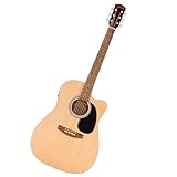 Fender Alternative Series Guitarra Dreadnought Acústica Eléctrica CE, Guitarra para Principiantes, con 2 Años de Garantía, Incluye Afinador Incorporado y Controles de Volumen y Tono a Bordo, Sunburst