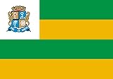 para fines representativos magFlags Bandera XL Aracaju  City Aracaju city, Sergipe, Brazil  Município de Aracaju no Estado de Sergipe, Brasil  bandera horizontal  2.16m²  120x180cm