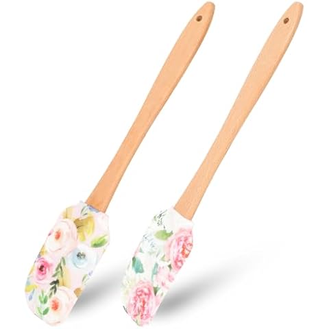 TOVINANNA Silicone Mixing Spatula Set Cover