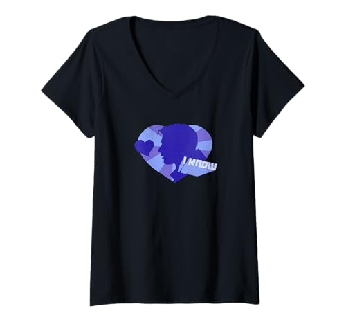 T-shirt Star Wars femme col V Han Solo fini les hauts de fan sans forme