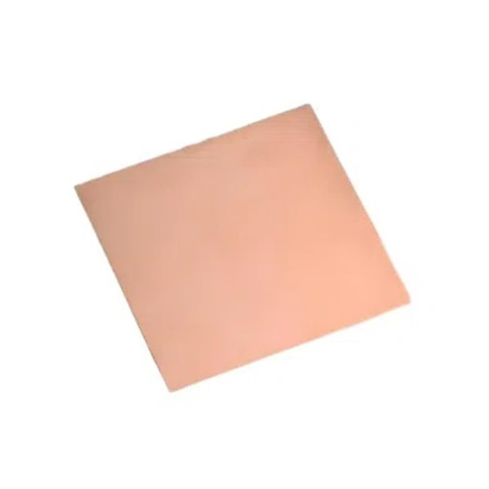 4 Stück 0,5–6 mm dick x 50 100 150 200 mm Kupferplatte, rechteckiges Kupferblech, Metallblech for wissenschaftliche Forschungsexperimente(4x100x150mm)