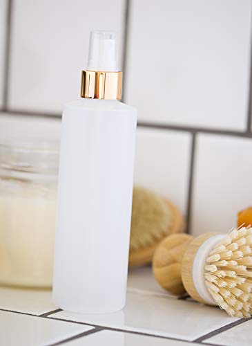 Flacons souples anti-gaspillage à pompe dorée contre les fuites de lotion - 5