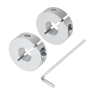 Sourcing Map 14mm Wellenkragen-Set, 2 Stück