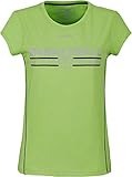 Spalding Damen Team T-Shirt 4HER, Flash Grün/Schwarz, L