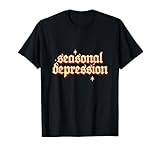Seasonal Depression Funny Festive Christmas Tees