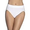 Vanity-Fair-Womens-Beyond-Comfort-Seamless-Waist-Panties Vanity Fair womens Beyond Comfort Hi Cut Panties Briefs, Seamless Waist - White, 6 US