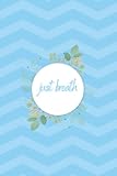  just breath: Anxiety Stress Worry Relief Journal  Notebook , 6*9\