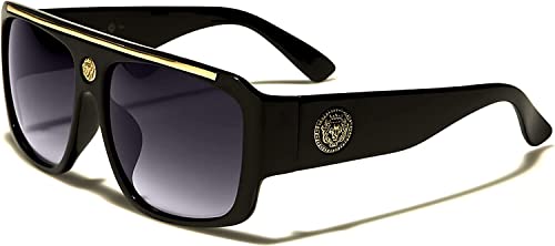 Rappers 80s 90s DJ Oversized Vintage Classic Retro Lonnie Sunglasses