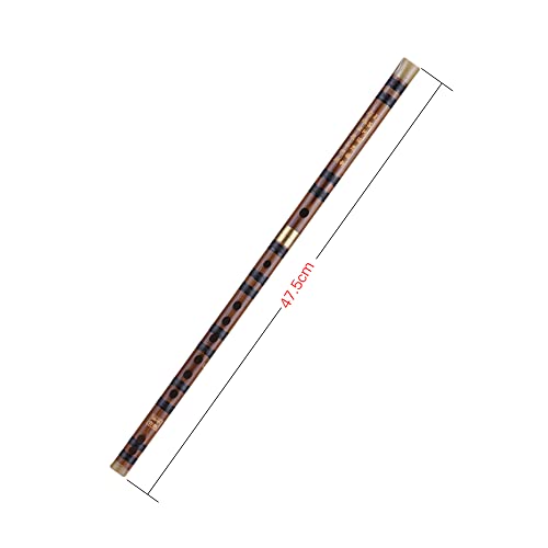 Btuty Pluggable Bitter Bamboo Flute Dizi Traditional Handmade Chinese Musical Woodwind Instrument Key Of G Study Level Professional Performance #TOP4
