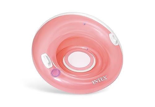 Intex 58883NP SIT 'N LOUNGES Bouée gonflable Fauteuil de piscine Rose