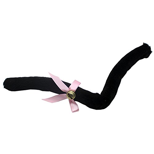 Newstarfactory Cat Cosplay Collection Ear Tail Claw Tie (Black) #TOP6