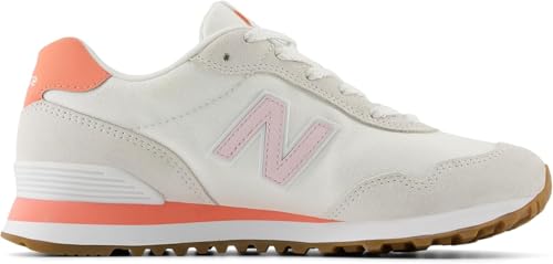 New Balance Women's 515, Reflection/Rose Sugar/Sunfade Red/White, 7.5 Wide