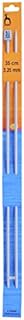 Pony P33606 | Aluminium Single Pointed Knitting Needle | 3¼mm x 35cm | 2 pack