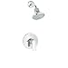 Eurosmart Cosmopolitan Single-Handle 2-Spray Shower Faucet Trim Kit