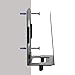 Monzlteck Adjustable Electronic Device Wall Mount|Universal Holder for Small Computers, Gaming Consoles（Xbox 360，Xbox One, PS4），Mini PC，Small Form Factor Desktop Tower, UPS .Fits 1.6
