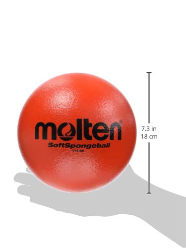 Amazon | モルテン ソフトスポンジボール18(赤) STS18R | モルテン