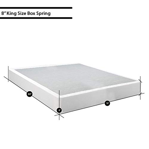 Spinal Solution 8-Inch Wood Traditional Boxspring/Foundation For Mattress #TOP7
