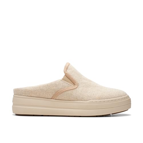 Clarks CloudSteppers Women's Audreigh Cove, Natural Textile, 5 Medium US - image 2
