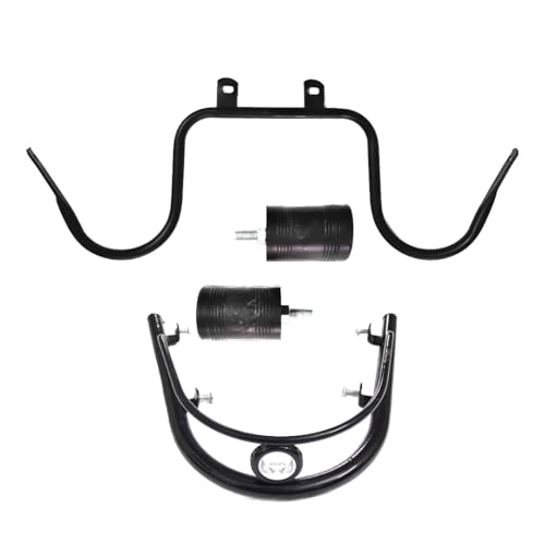 Image of ACTIVA 6G CRASH GUARD WITH FIX FOOTREST AND FRAME SLIDER LAGGUARD FRONT AND REAR CRASH GUARD SUITABLE FOR ACTIVA 6G, BS6 SCOOTER (SET OF 1)