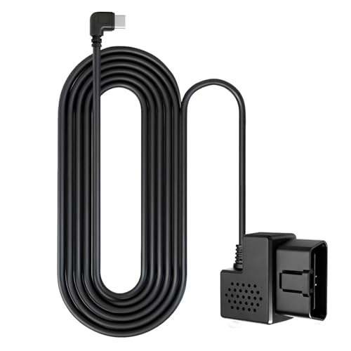 Cableado para automóvil: Adaptador USB OBD, módulo de conexión Directa, Reductor de Corriente automotriz, Enlace de Carga a Bordo, Kit de cableado Inteligente | Rendimiento Estable Que Permite el Uso