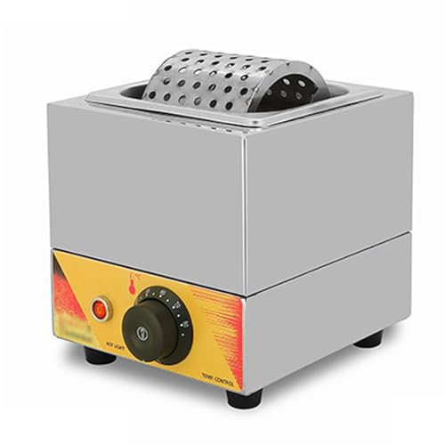 Vituord Rueda para Untar Mantequilla De Acero Inoxidable, Calentador Eléctrico para Derretir Mantequilla De 10 L, Temperatura Ajustable De 30 a 80 °C, Unta La Mantequilla De Manera Uniforme