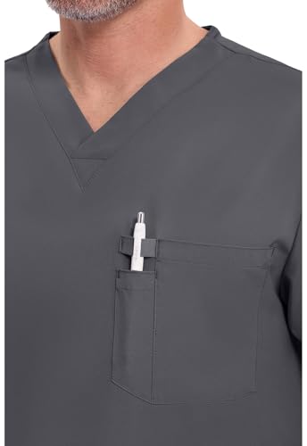 Image of Dickies EDS Essentials Men Scrubs Top Tuckable V-Neck DK635