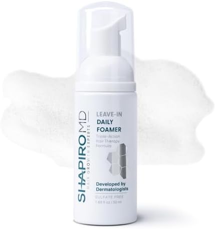 Shapiro MD Hair Growth Experts Leave-In Daily Foam for Thinning Hair