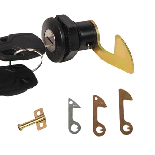 Scooter Trunk Lock Replacement with Keys and Hooks