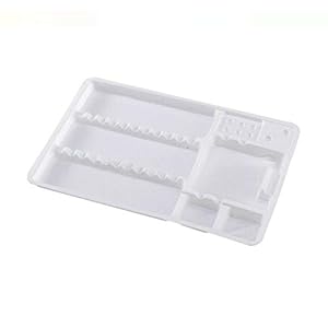 Plastic Disposable Instrument trays 28×18 cm For Dental, Podiatry, Body Piercing, Beauty Clinics Tattoo Clinics (Pre…