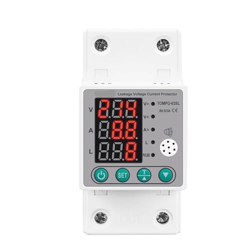 Relais de protection contre les fuites TOMPD-63 DIN Rail 63A pour tableau électrique