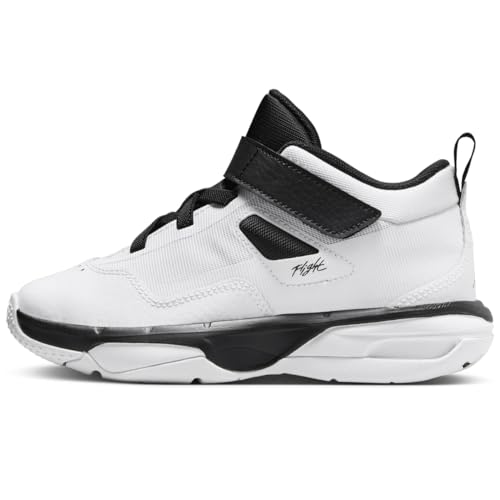 NIKE Stay Loyal 3 Little Kids' Shoes (FB9923-106, White/Black/University Red) Size 2