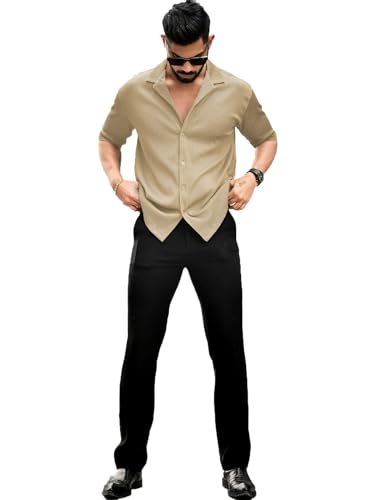 Image of Men's Drop Shoulder Collar Neck Shirt