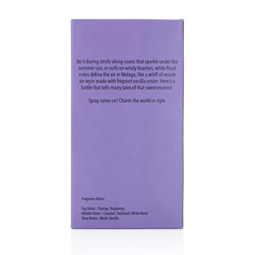 Skinn By Titan Tales Malaga Long Lasting Everyday Liquid Oriental Scent Eau De Parfum For Women - 100 Ml Women's Fragrance For Daily Use Premium Fragrance Women's Perfume Gift... - Image 4