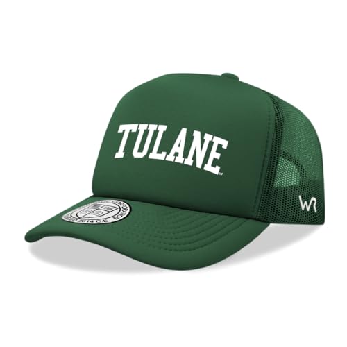 Tulane University Green Wave Game Day Printed Hat - Forest Green