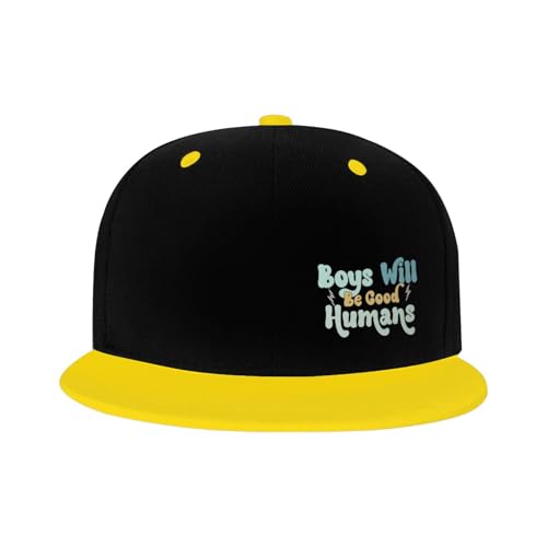 Boys Will Be Good Humans Kids Trucker Baseball Cap Golf Sun Toddler Hat for Boys & Girls2