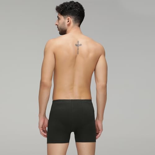 Image of Amul Comfy Men's Trunk Underwear | Soft Outer Elastic | Soft Waistband | Breathable Comfortable Innerwear | Pack of 10 | Color May Vary