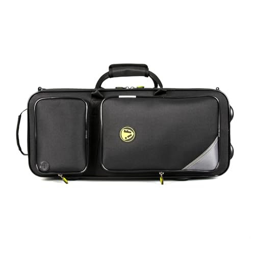 Omebaige Sax Cases, Lightweight Alto Sax Case for Eb Alto Saxophone; (IF-ALTOSAX-SQUARE03)