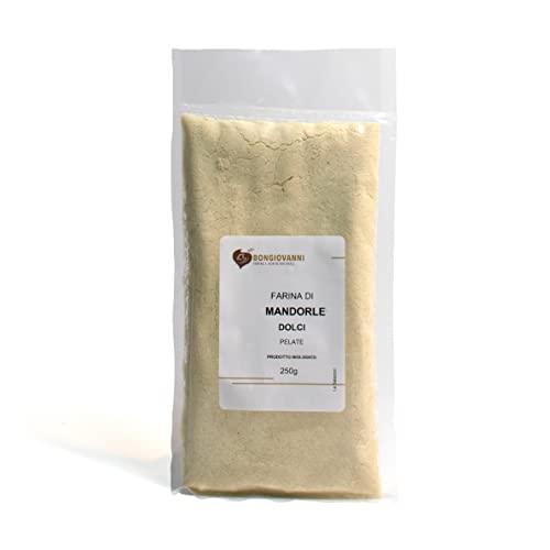 BONGIOVANNI FARINE E BONTA' NATURALI Farina di Mandorle Pelate 250g