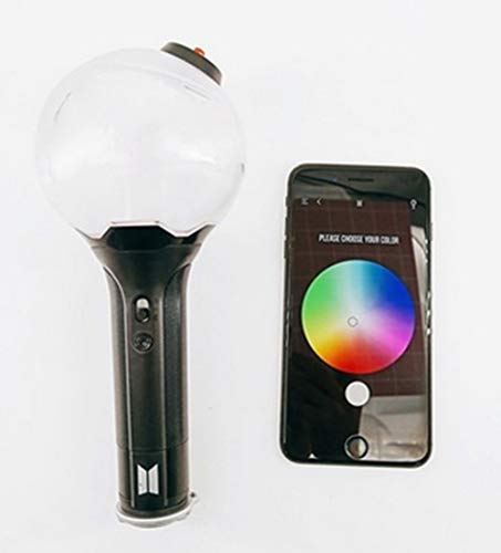 Greetuny KPOP BTS Light Stick con Bluetooth Ver.3 Army Bomb Bangtan Boys Concert Lamp Lightstick