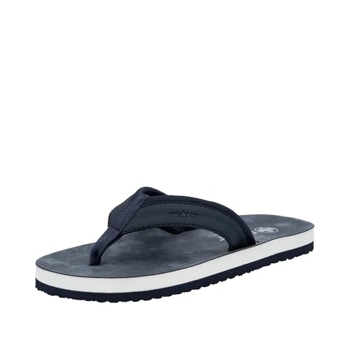 Tongs Rieker 20151 pour homme en bleu pointure 43
