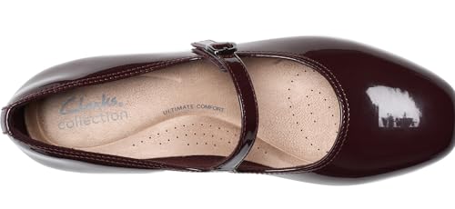 Clarks Clarks Women's Iridessa Rae Pump, Merlot, 8