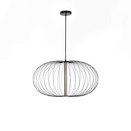 Suspension LED Mizar en acier noir pour un éclairage moderne - 5