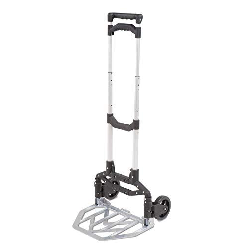 Seville Classics Portable Folding Hand Truck & Dolly, 150 lb. Load Capacity