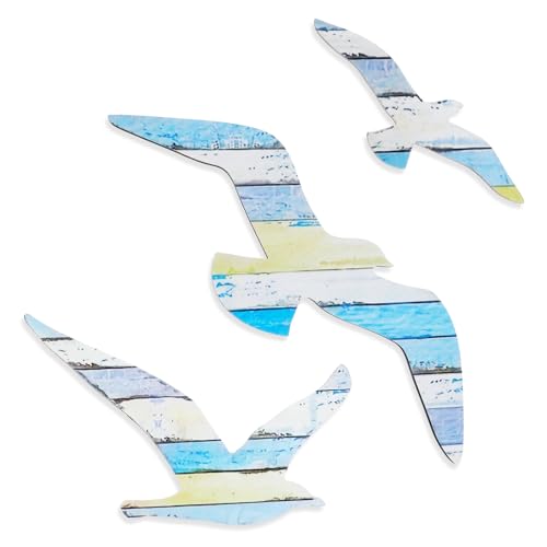 Sorcristy 3 Stück Maritime Deko Maritime Wanddeko Set Badezimmer...