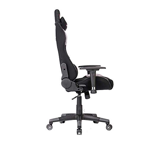 YUXIwang Bureaustoel E-Sports Stoel PC Gaming Stoel Ergonomische Computer Stoel Racing-stijl In hoogte verstelbare Hoge Rug Compatibel met Werken Gaming (Kleur: Foto Kleur, Maat: 70X70X125CM) - Afbeelding 5