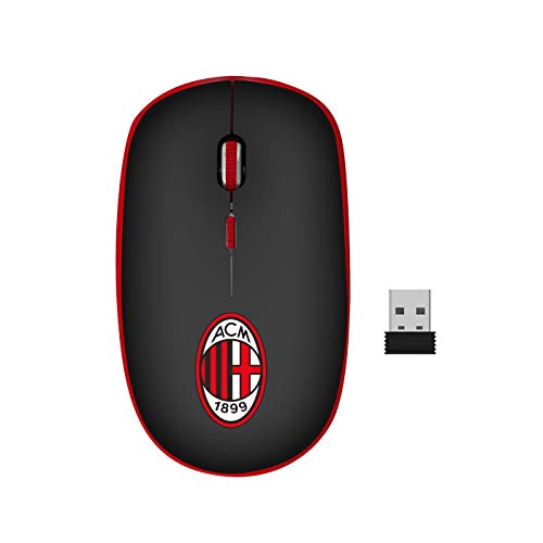 risoluzione 800/1200/1600 DPI TECHMADE Mouse Wireless Ufficiale AC Milan