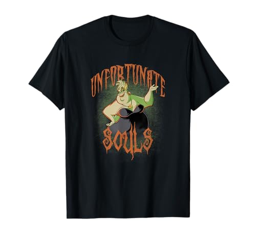 T-shirt Disney Villains Ursula haut Halloween femme et homme en coton